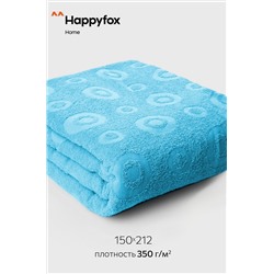 Махровая простыня 150Х212 Happy Fox Home