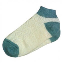 Короткие  женские шерстяные носки - 704.27