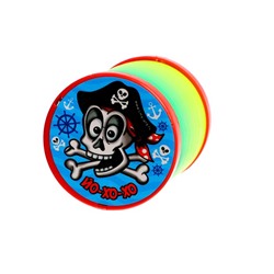 Пружинка радуга «Йо-хо-хо», пиратик, d=5 см