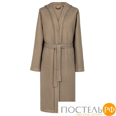 ESTIA ДЖУЛИО Халат с капюшоном, корич, XXL(54), 100% хл, 300 г/м2, 1 пр