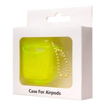 Чехол - SCP14 для кейса "Apple AirPods" (lemon)