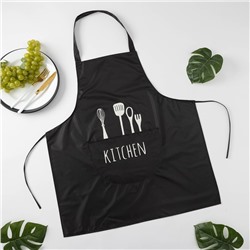 Фартук Доляна "Kitchen", 70*65 см, 100% п/э