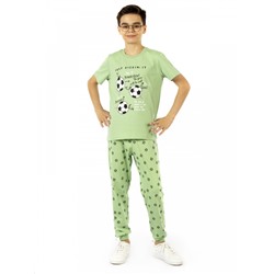 Комплект детский (футболка/брюки) Зелёный