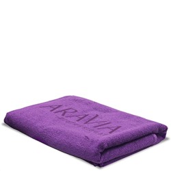 Полотенце махровое 140х70 с логотипом Aravia Professional фиолетовое