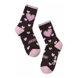Conte-kids SOF-TIKI Махровые носки с рисунками "Сердечки"