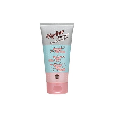 Глубоко очищающая пенка для лица Pig-clear dust out Deep Cleansing Foam