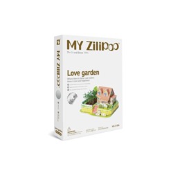 ZILIPOO. 3D пазлы из пенокартона арт.Z-004 "Любимый сад" 22 дет. ( 27.5*19,5*14,5 см)