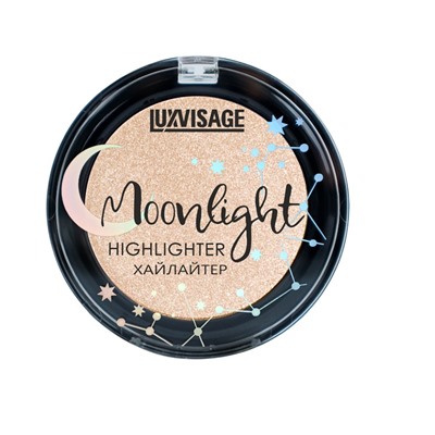 LuxVisage Хайлайтер компактный LUXVISAGE Moonlight т. 02 Beige Glow 4г.