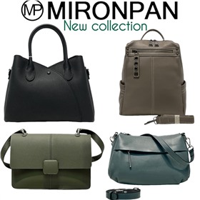 Mironpan - итальянский бренд сумок из натуральной и экокожи , рюкзаки, чемоданы, косметички для путешествий