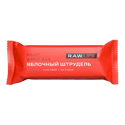 Батончик орехово-фруктовый "Fruit & nut bar Яблочный штрудель"