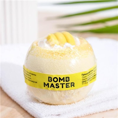Бомбочка для ванн Bomb Master «Бананчики» жёлтая, 130 г 6628535