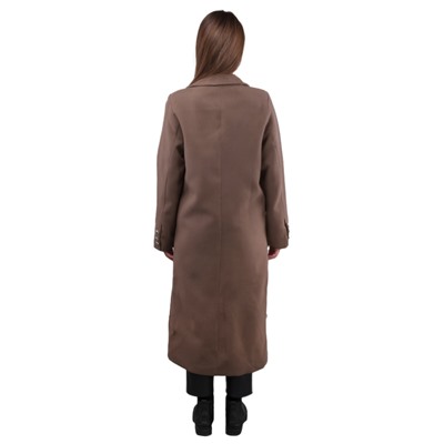 Пальто женское на пуговицах 252418, размер 42,44,46,48