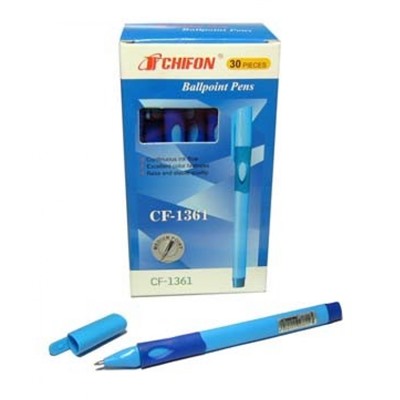 Intelligent. Ручка для правшей "Chifon CF-1361" синяя трехгр. корп с анатом. держ-м арт.CC-198/BL-95