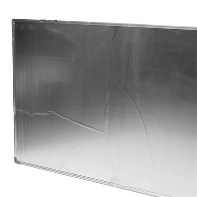 Доска магнитная, 200 × 100 см, односторонняя, с полочкой под маркер, оборот металл, Уценка