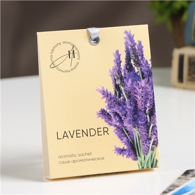 Саше ароматическое Spring "Lavender", лаванда, эвкалипт, розмарин, 10  г