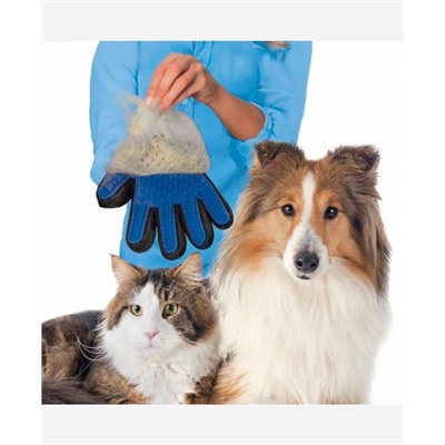 Перчатка для вычесывания шерсти домашних животных Тру Тач - True Touch 9046050