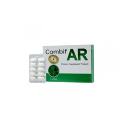 Диетическая добавка, обогащенная пробиотиками для кишечника от Combif AR dietary supplement probiotics 10 tabl