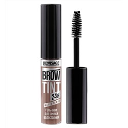 LuxVisage Гель-тинт для бровей водостойкий BROW TINT waterproof 24H тон 102 Soft Brown 5г