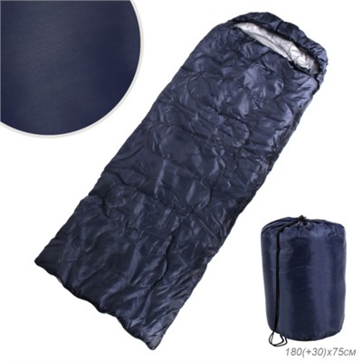 Спальный мешок (180+30)x75 см / KC-002-2 /уп 10/1,3 кг температура до - 10 градусов