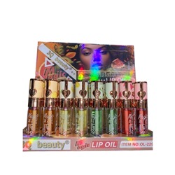 Блеск для губ проявляющийся 3Q Beauty Fruit Magic Lip Oil (ряд 4шт)