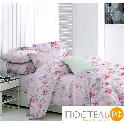 552111/57 КПБ евро "Peony" pink н(2)50*70 Melissa