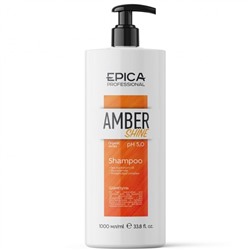 Шампунь для восстановления и питания волос Amber Shine Organic Epica 1000 мл