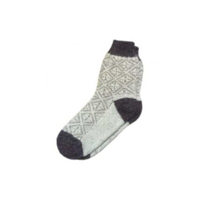 Женские вязаные носки с рисунком - 701.4