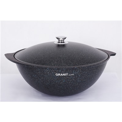 Казан для плова 9л, АП линия «Granit Ultra» (Blue) кгг95а