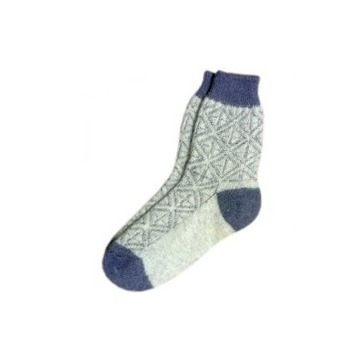 Женские вязаные носки с рисунком - 701.4