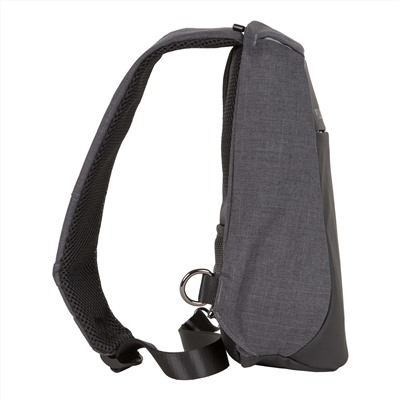 Однолямочный рюкзак П0075 (Серый)