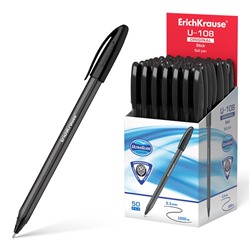 ErichKrause® Ручка шариковая "Original Stick.Ultra Glide Technology" U-108 черная (поштуч) арт.47596