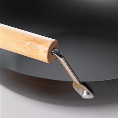 Сковорода-WOK 25 см "Жаклин", деревянные ручки