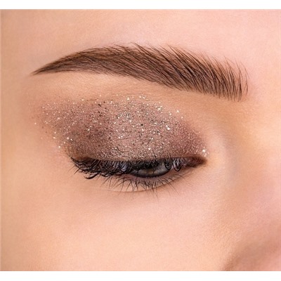 LuxVisage Тени жидкие Glitter Rock тон 304 Шоколадный