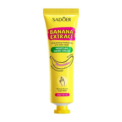 Крем для рук с бананом Sadoer Banana Extract, 30 гр.