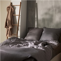 Простыня SL Home Tencel 160*235 см , цв. серый