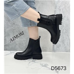 Женские ботинки ОСЕНЬ D5673 черные