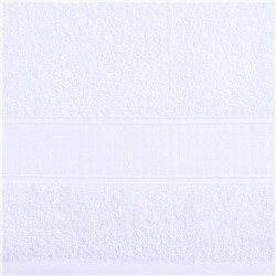 Полотенце махровое, размер 70x140 см, цвет белый 7994063