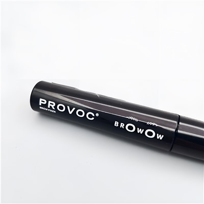 Provoc Стойкий гель для фиксации формы бровей / Browow Brow Fixer 30 Black, черный, 2,3 мл