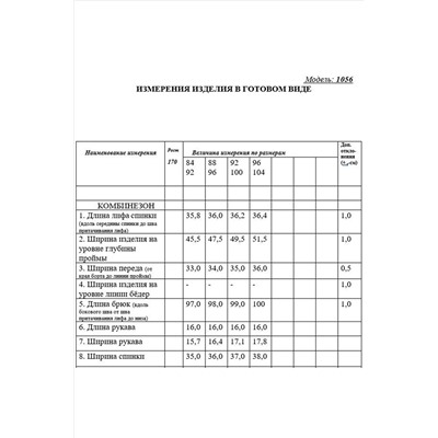 Golden Valley 1056-1 темно-синий, Комбинезон