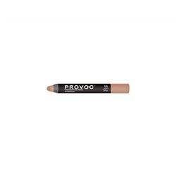 Provoc Тени-карандаш водостойкие, №11 / Eyeshadow Gel Pencil, персиковый шиммер