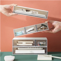 Компактный выдвижной ящик для косметики, гигиенических средств и других предметов