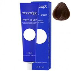 Стойкая крем-краска для волос 5.73 темно-русый коричнево-золотистый Profy Touch Concept 100 мл