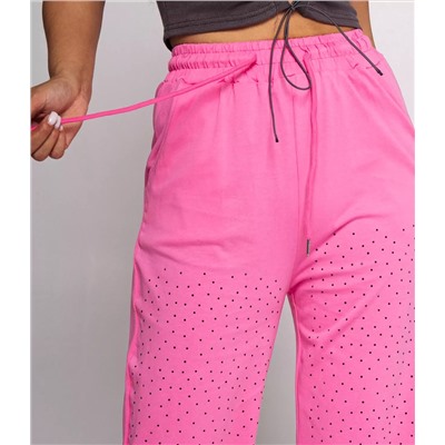Спортивные брюки #КТ093 (1), розовый